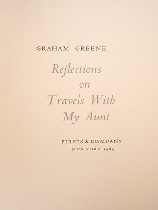 Reflections on Travels With My Aunt