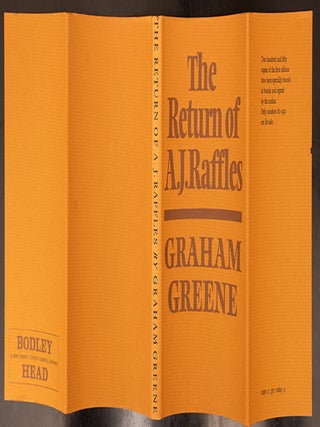 Return of A.J. Raffles, The