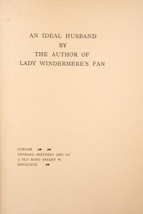 Ideal Husband, An