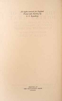 Picture of Dorian Gray, The