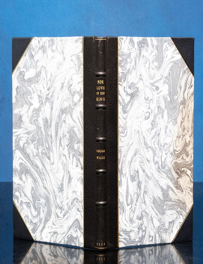 Item #06517 For Love of the King. Oscar WILDE.