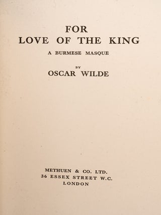 For Love of the King