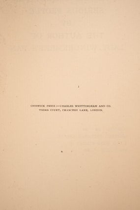 Importance of Being Earnest, The