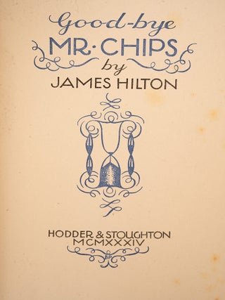 Good-bye Mr. Chips