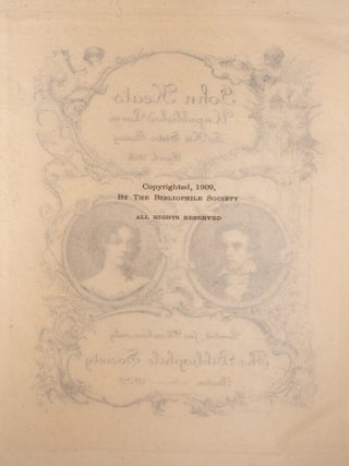 Unpublished Poem to his Sister Fanny