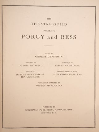 Porgy and Bess