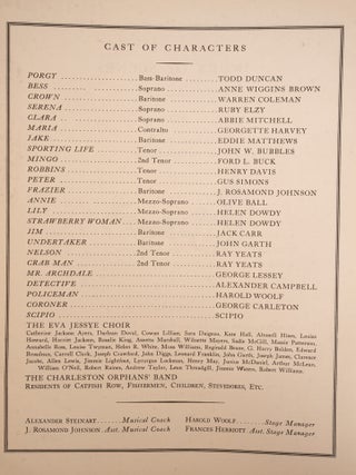Porgy and Bess