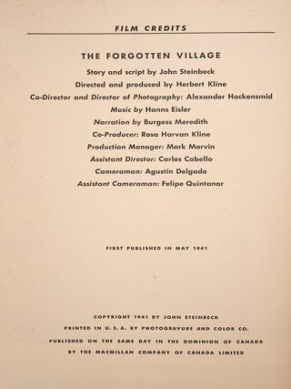 Forgotten Village, The