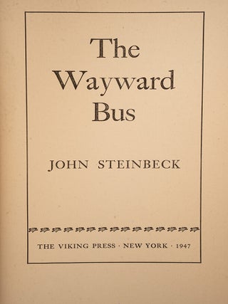 Wayward Bus, The