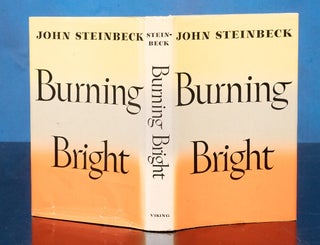 Item #06580 Burning Bright. John STEINBECK
