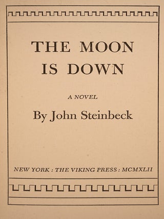 Moon is Down, The
