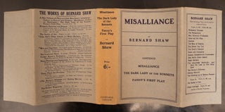 Misalliance, The Dark Lady of the Sonnets, and Fanny's First Play