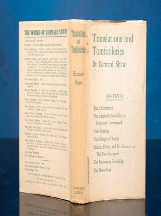 Item #06617 Translations and Tomfooleries. George Bernard SHAW