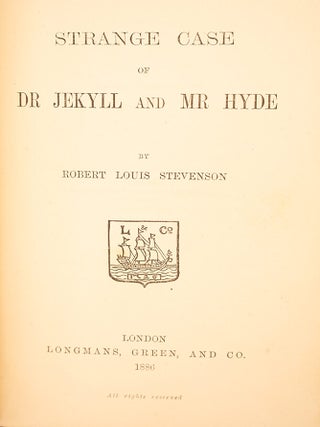 Strange Case of Dr Jekyll and Mr Hyde