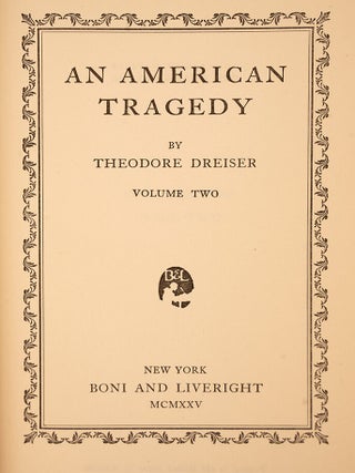 American Tragedy, An