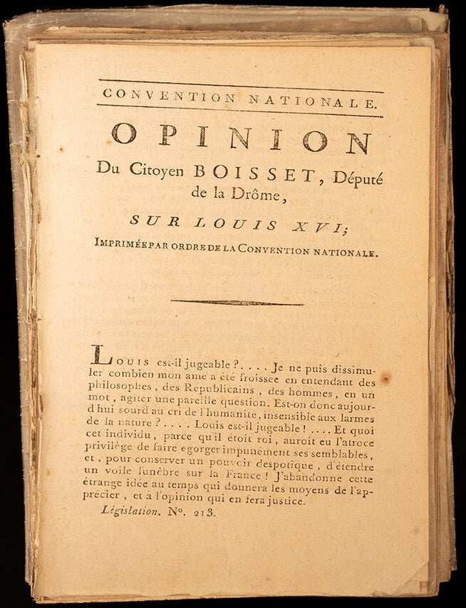 Item #06634 Collection de la Revolution Francaise. FRENCH REVOLUTION.