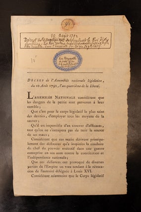 Collection de la Revolution Francaise