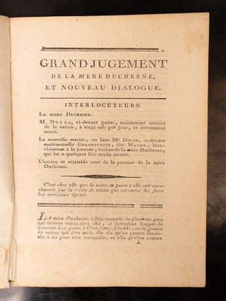 Collection de la Revolution Francaise
