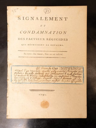 Collection de la Revolution Francaise