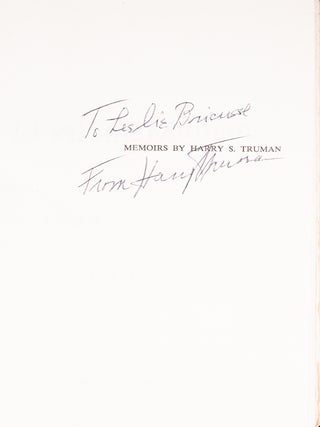 Memoirs by Harry S. Truman