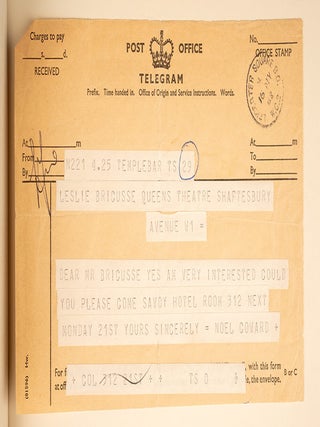 Nöel Coward Song Book, The