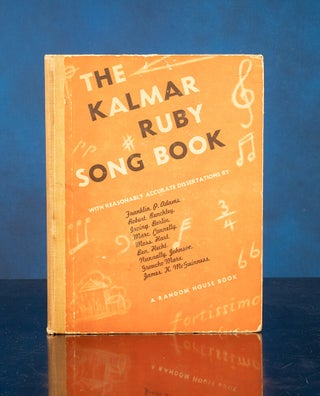 Kalmar-Ruby Song Book, The