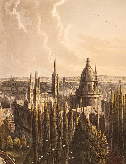 Item #06708 A History of the University of Oxford. Rudolph ACKERMANN.