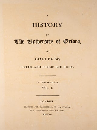 A History of the University of Oxford