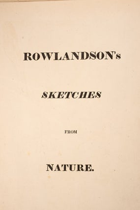 Rowlandson's Sketches From Nature