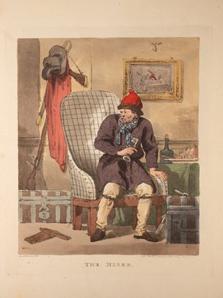 Set of Four. Poet, Miser, Virtuoso, Hypochondriac, A