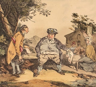 Item #06723 Lithographies d'après le Chansons de Beranger. Henri MONNIER
