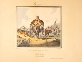 Lithographies d'après le Chansons de Beranger