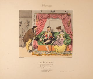 Lithographies d'après le Chansons de Beranger
