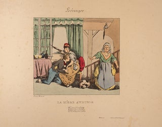 Lithographies d'après le Chansons de Beranger