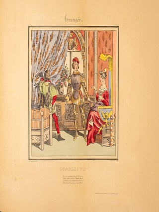 Lithographies d'apr&egrave;s le Chansons de Beranger