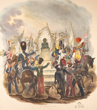 Item #06739 Collection des uniformes de l'Armée Francaise présentée au Roi. Charles AUBRY