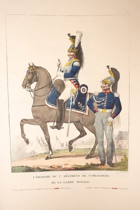 Collection des uniformes de l'Armée Francaise présentée au Roi