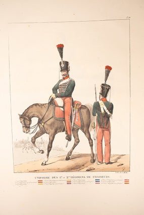 Collection des uniformes de l'Armée Francaise présentée au Roi