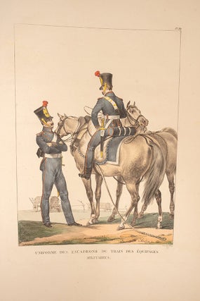 Collection des uniformes de l'Armée Francaise présentée au Roi