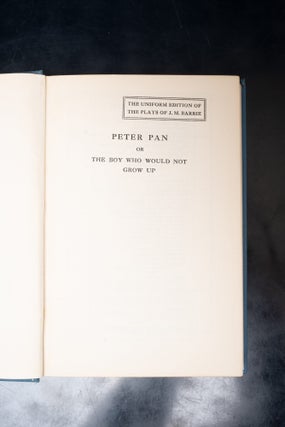 Autograph letter signed, “J. M. Barrie,” to Hilda Trevelyan, the actress who created the role of Wendy Darling in the original 1904 production of Peter Pan
