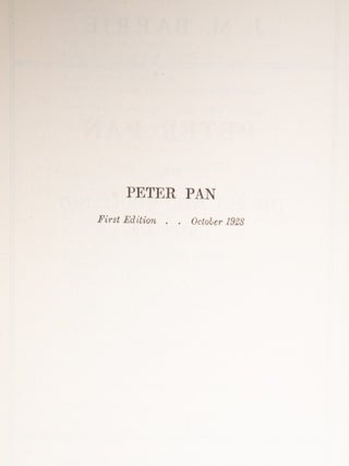 Autograph letter signed,&nbsp;&ldquo;J. M. Barrie,&rdquo;&nbsp;to&nbsp;Hilda Trevelyan, the actress who created the role of Wendy Darling in the original 1904 production of&nbsp;Peter Pan